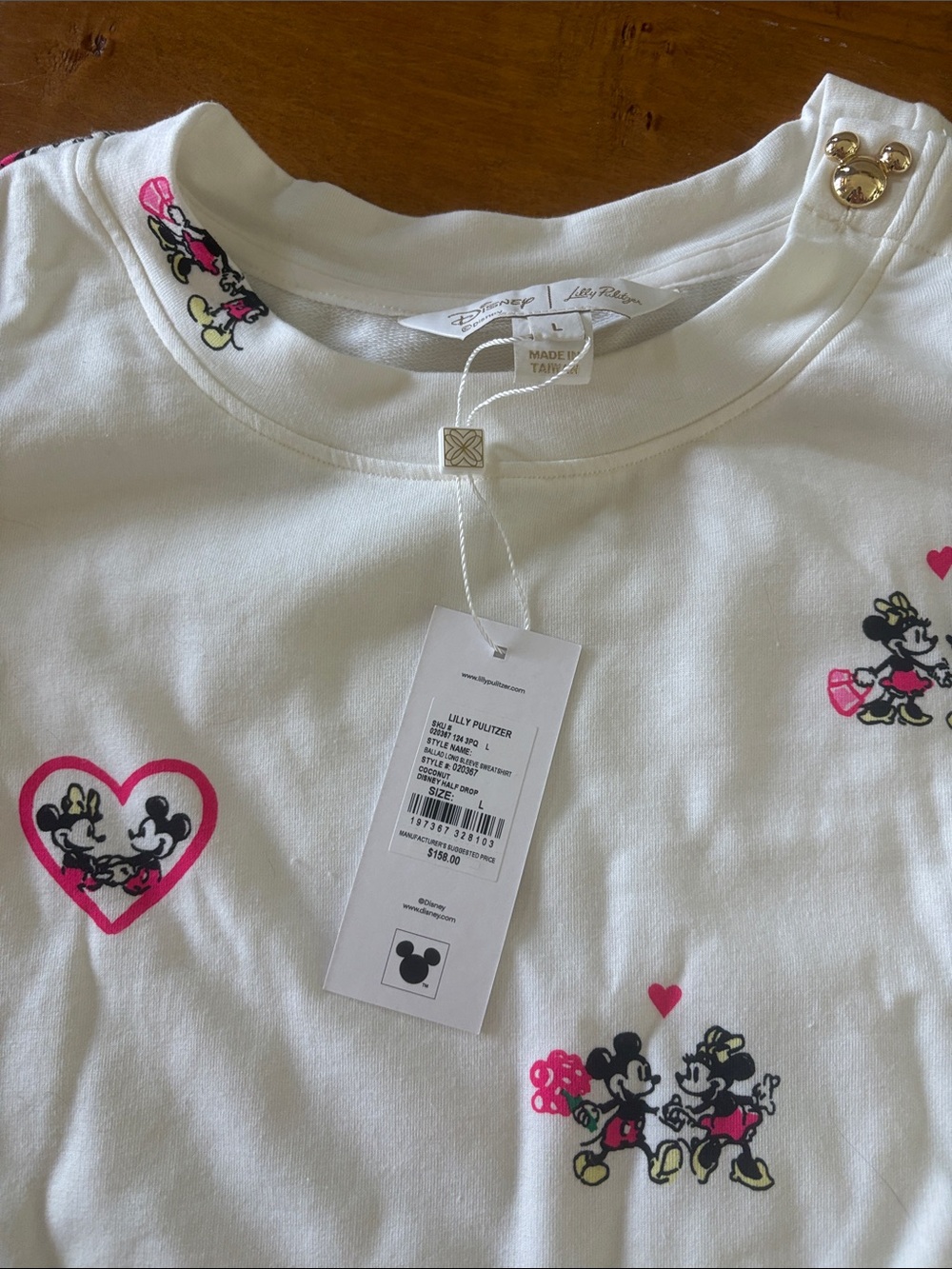 Lilly Pulitzer Ballard Long Sleeve Sweatshirt - Picture 2 of 3